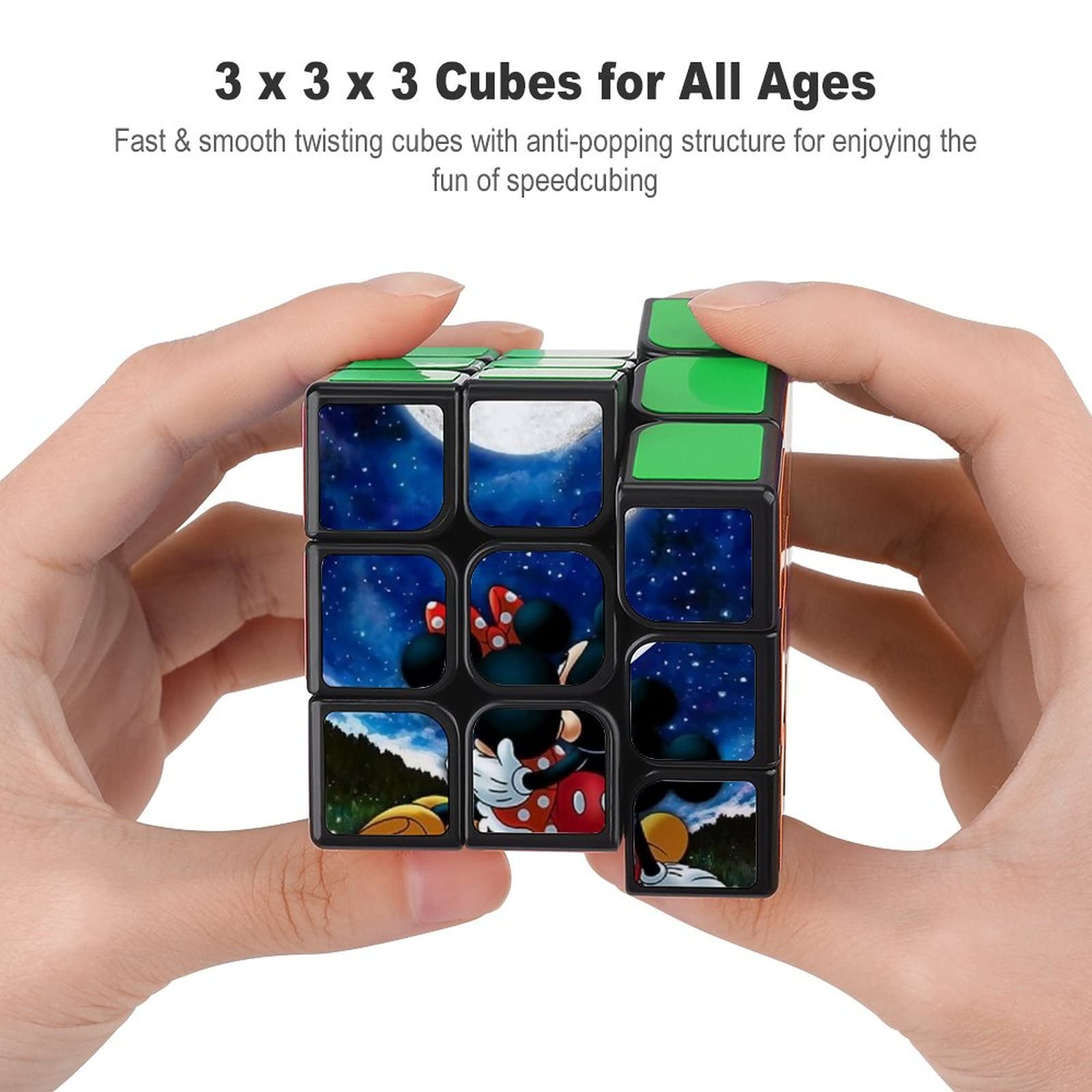 ミッキー　3本価格 Amazon.co.jp: ディズニー ミッキーマウススピードキューブ3x3